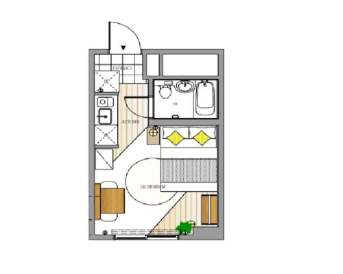 Апартаменты Dwell Urban 6D Токио Экстерьер фото